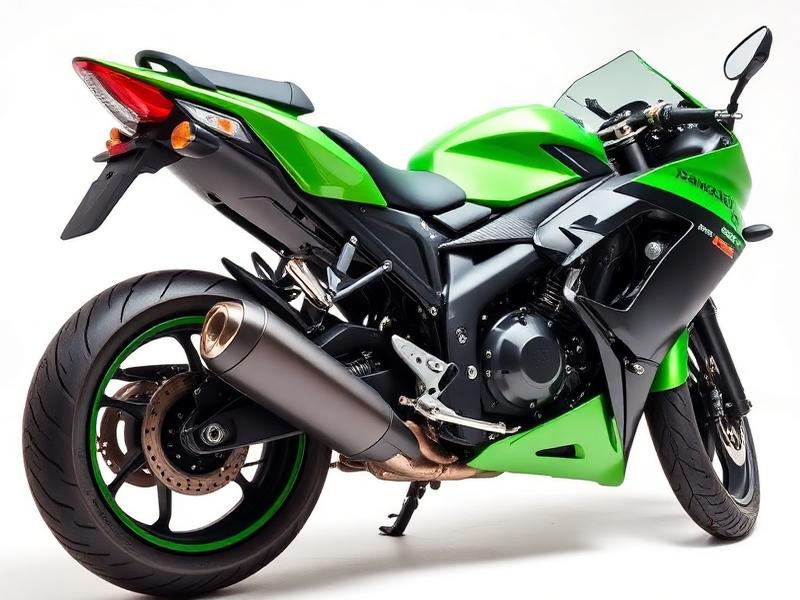 2020 Kawasaki ZX-10R - Rear End damage salvage motorcycle